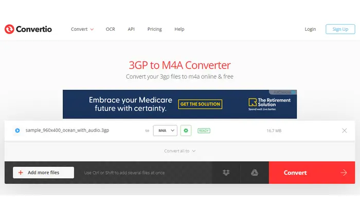 3GP M4A Converter Online