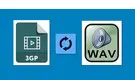 Convert 3GP to WAV