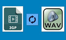 Convert 3GP to WAV