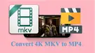 Convert 4K MKV to MP4