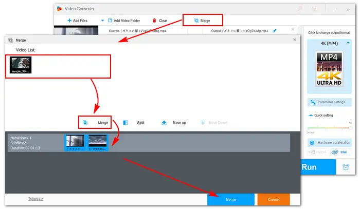 Merge Video Files