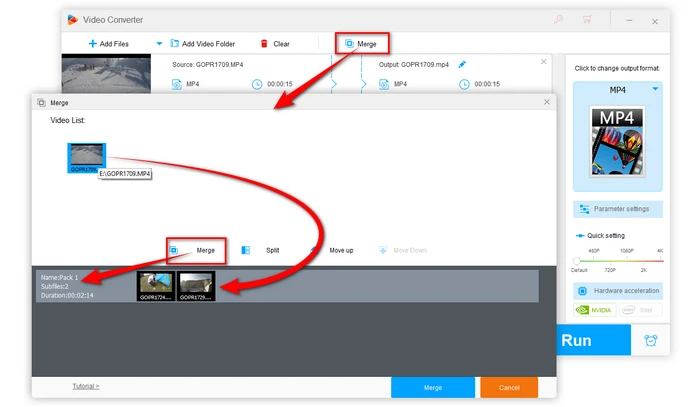 Merge Video Clips