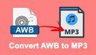 Convert AWB to MP3