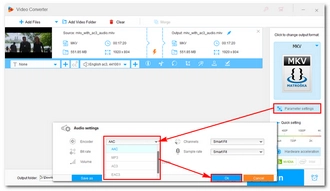 Convert AC3 Format in a Video
