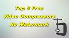 Compress Video without Watermark