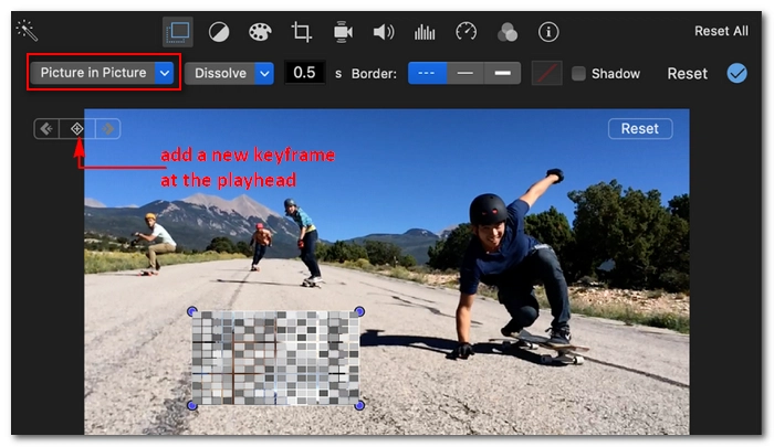 Mosaic a Video in iMovie