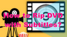 Add Subtitles to DVD