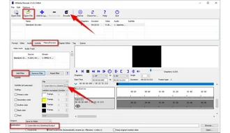 Embed Subtitles into MKV XMedia Recode