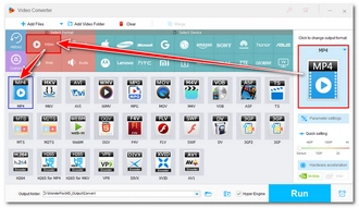 Choose an Output Format