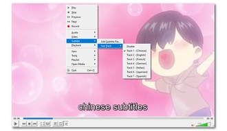 Load SRT in VLC