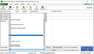 Switch Audio Converter