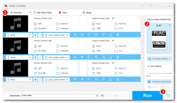 AIFF to FLAC Converter