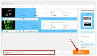 Convert AIFF to M4A in Batches