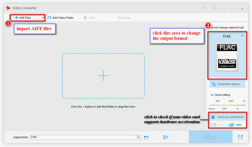 Add AIFF Files into Program