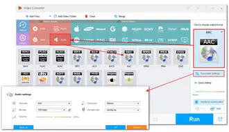 Choose Output Format