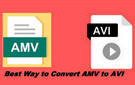 Convert AMV to AVI