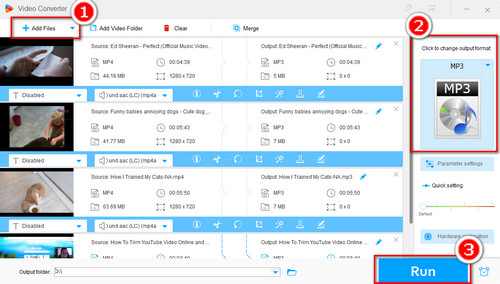 Convert Multiple Files to MP3