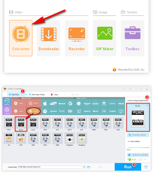 Three Steps to Convert APE File to FLAC