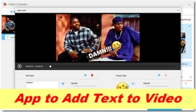 App to Add Text to Video