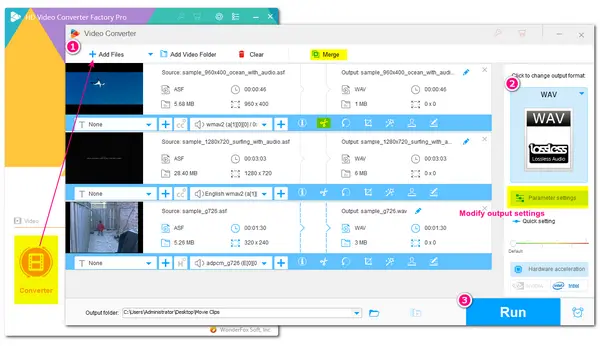 ASF to WAV Converter