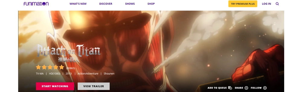 How to watch Attack On Titan online free