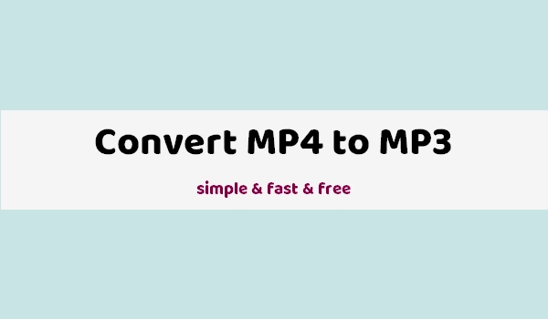 Convert MP4 to MP3 with Audacity Alternative