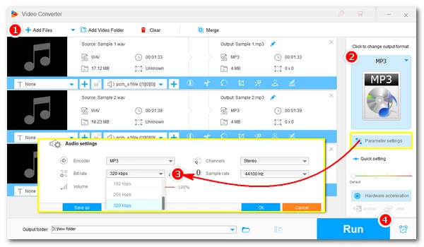 Audio Bitrate Converter