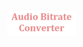 Audio Bitrate Converter