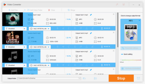 Batch Compress Audio Files