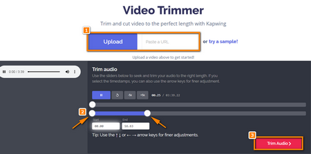 Trim Audio File with Audio Cropper Online