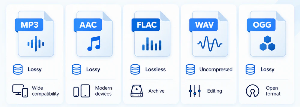 Common Audio Formats