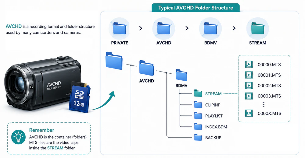 AVCHD Folder Structure