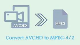 AVCHD to MPEG