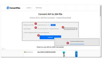 Online AVI H264 Converter