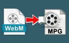 Convert WebM to MPG