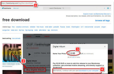 Bandcamp Free Download
