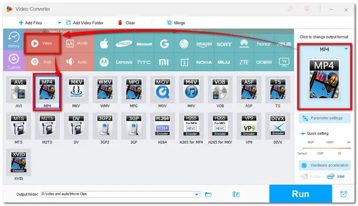 Batch AVI to MP4 Converter