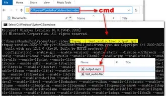 Convert FLAC to MP3 with FFmpeg