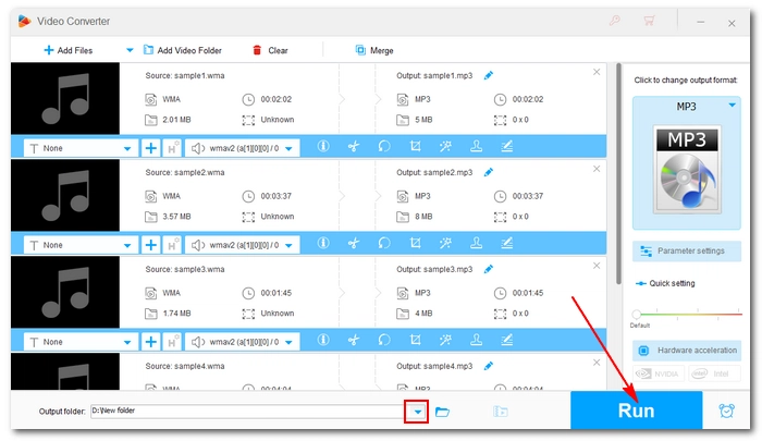 Bulk Convert WMA to MP3