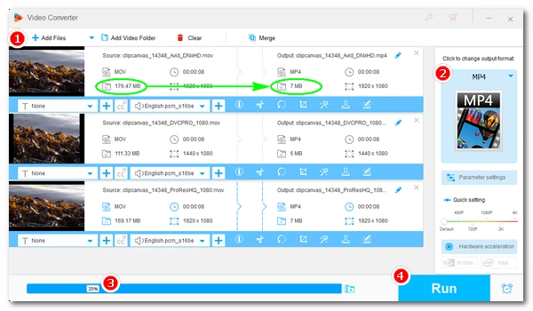 Bulk Video Compressor