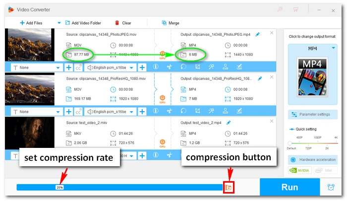 Batch Compress MP4