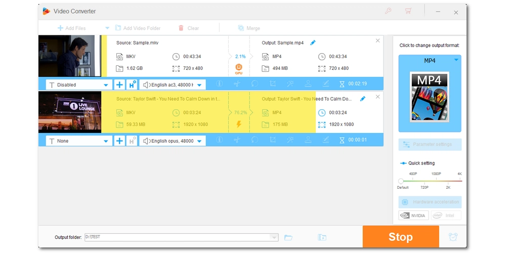 WonderFox - Batch MP4 Converter