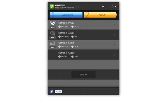 Hamster - Best Audio File Converter