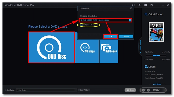 Load DVD Source