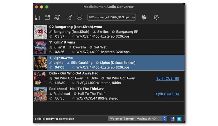 MediaHuman Audio Converter