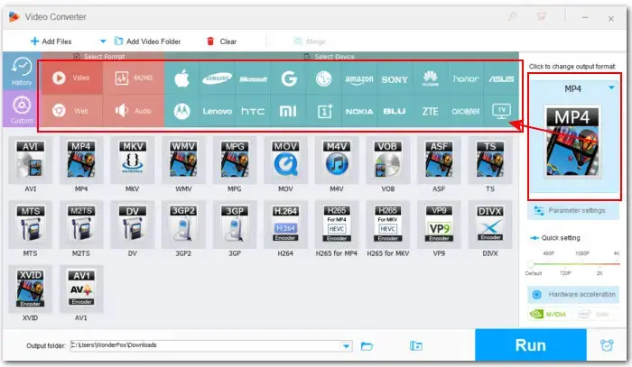 Set 4K Video Output Format