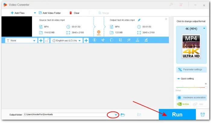 Export 4K Video with Best Frame Rate 