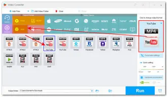 Select an Output Format