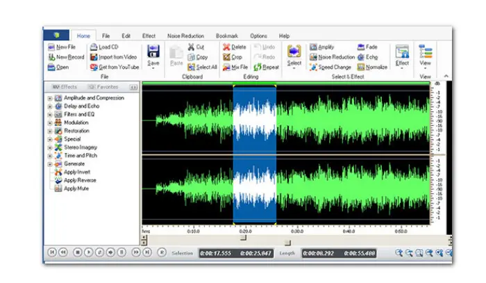 Free Sound Editing Software