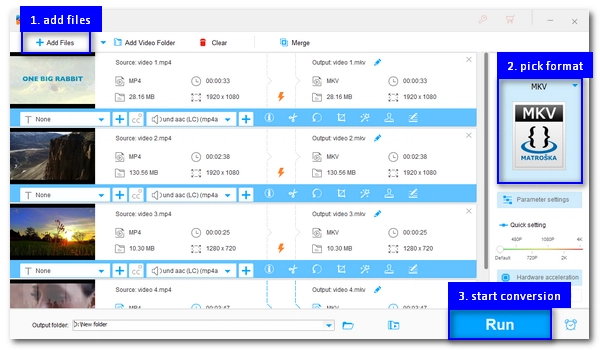 Convert MP4 to MKV for Free